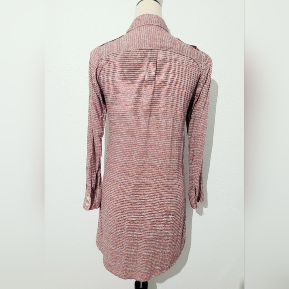 Anthropologie 11.1.TYLHO Woman’s Red Tunic Dress Size Small **no Belt** - Picture 4 of 11